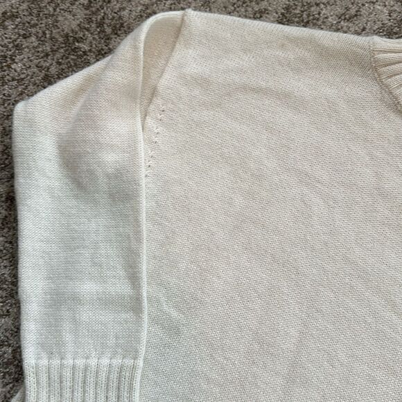 Tradlands Relaxed fit Ivory Alpaca Blend Sweater XS - Picture 2 of 6